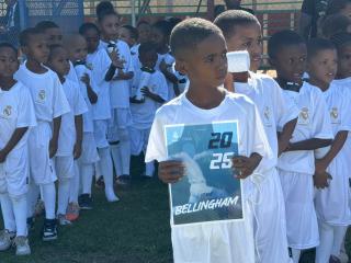 MARIENTAL, 27 October 2025 - The Real Madrid Soccer Clinic is underway in Mariental. It started on Monday and ends Friday. (Photo by: Charmaine Boois) NAMPA