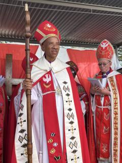 OKAHANDJA, 02 November- Bishop Abraham //Kheibeb. (Photo by Eba Kandovazu). NAMPA