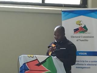 KATIMA MULILO, 03 November 2025 - Habasiyani Liyuba, the returning officer for Judea Lyabboloma, said the ECN needs 327 vehicles in the Zambezi Region. (Photo: Michael Mutonga Liswaniso) NAMPA
