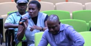 KATIMA MULILO, 05 November 2025 - Anna Lyamine-Sazita, the Chief Executive Officer for Bukalo Village Council in the Zambezi Region speaks at the Regional Develoment Cordinating Committee (RDCC) meeting on Wednesday here.
(Photo: Contributed) NAMPA