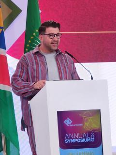 WINDHOEK, 13 November 2025 - Deputy Minister of Education, Innovation, Youth, Sport, Arts & Culture, Dino Ballotti. (Photo by: Molly Weyulu) NAMPA