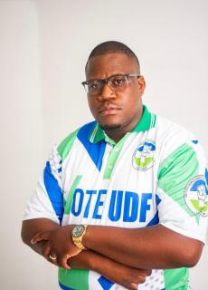 National Spokesperson of the United Democratic Front (UDF) Mabasen Narib. (Photo contributed)