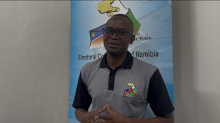 RUNDU, 24 November 2025 - Electoral Commission of Namibia Kavango East Region Electoral Officer, Paulus Sifire. ( Photo by: Sawi Hausiku) NAMPA 