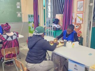 WINDHOEK, 26 NOVEMBER 2025 - Tobias Hainyeko Constituency residents are assisted during the voting process of 2025 Regional Councils and Local Authorities Elections in Windhoek (Photo: Filemon Haininga) NAMPA