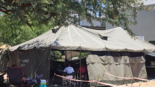 WINDHOEK, 26 NOVEMBER 2025 - Empty polling station at Elissenheim in the afternoon. (Photo by: Molly Weyulu) NAMPA 