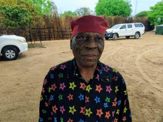 QUEENSLAND, 26 November 2025 - President of the National Democratic Party of Namibia (NDP) and Member of Parliament, Martin Lukato Lukato cast his vote today at his home village of Queensland in the Kongola Constituency of the Zambezi Region.

(Photo: Michael Mutonga Liswaniso) NAMPA
