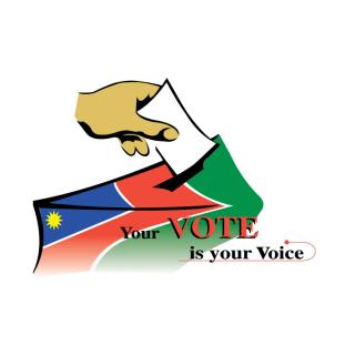The logo of the Electoral Commission of Namibia