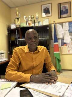 EENHANA, 27 November 2025 - Ohangwena Chief Regional Officer, Filipus Shilongo. (Photo by: Eba Kandovazu) NAMPA