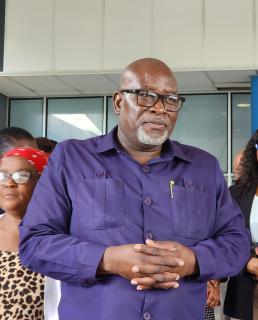 WINDHOEK, 08 DECEMBER 2025 - Minister of Industries, Mines and Energy (MIME), Modestus Amutse. (Photo by: Molly Weyulu) NAMPA