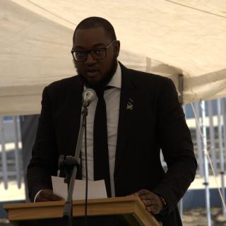 WINDHOEK, 10 December 2025 - Khomas Governor Sam Shafiishuna Nujoma (Photo: Andreas Thomas) NAMPA
