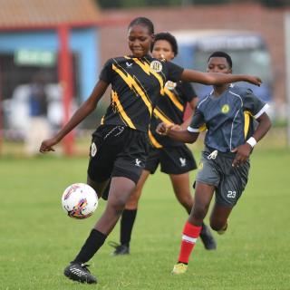 GOBABIS, 08 December 2025 - Otjiwarongo Sports Academy and Okakarara Golden Ladies FC lost their opening encounters at CAF girls U-17 tournament underway in Zimbabwe (Photo: Contributed) NAMPA 