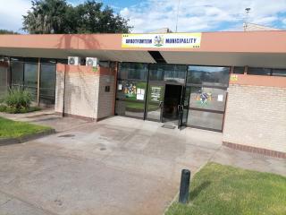 GROOTFONTEIN, 08 January 2026 - Grootfontein Municipality civic building complex. (Photo by: Mulisa Simiyasa) NAMPA 