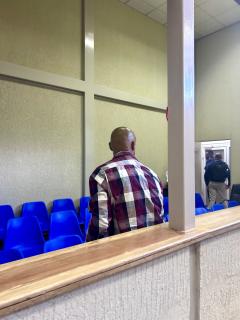 Windhoek, 19 January- Robertho McNab, murder accused.(Photo by Eba Kandovazu). NAMPA