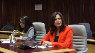 WINDHOEK, 19 January 2026 - The Egyptian Ambassador to Namibia, Ramia Shawky (R). (Photo: Contributed)