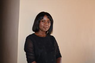 OTJIWARONGO, 22 January 2026 - Sports officer in the Ministry of Education, Innovation, Youth, Sports, Arts and Culture, Jeaneth Kaundje talks about the Under-20 football trials set to take place on Saturday at the Mokoati Sports Stadium. (Photo by: Mulisa Simiyasa) NAMPA