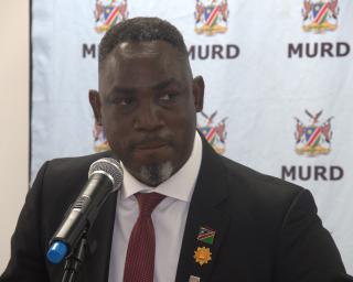 ONDANGWA, 26 January 2026 - Oshana Regional Governor Hofni Iipinge. (Photo by: Andreas Thomas) NAMPA