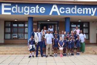 OTJIWARONGO, 28 January 2026 - The official launch of 2026 polio vaccination campaign for the Otjozondjupa Region on Wednesday morning at the Edugate Academy. (Photo by: Mulisa Simiyasa) NAMPA