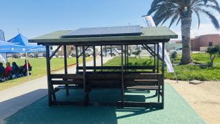 SWAKOPMUND, 29 January 2026 - The Meeting Island’ prototype at the Hanganeni Park constructed through a collaboration between the Municipality of Swakopmund and Germany’s City of Gießen. (Photo by: Isabel Bento) NAMPA