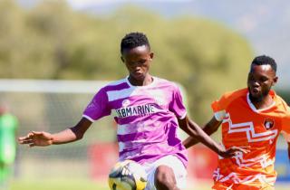 WINDHOEK, 31 January 2026 - Namibia Premier Football League outfits Life Fighters and FC Ongos battled it out during round 14 of the 2025/26 season at the UNAM Stadium. Ongos won the match 3-0. (Photo by: Hesron Kapanga) NAMPA