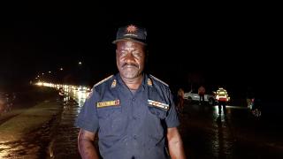 WINDHOEK, 30 January 2026 - Inspector General of the Namibian Police Force (NamPol), Lieutenant General Joseph Shikongo, spearheads the crime prevention operation which began on 30 January 2026. (Photo by: Ali Negumbo) NAMPA