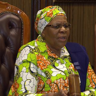 WINDHOEK, 02 February 2026 - President Netumbo Nandi-Ndaitwah pictured during the opening of the first Cabinet meeting at State House. (Photo by: Andreas Thomas) NAMPA