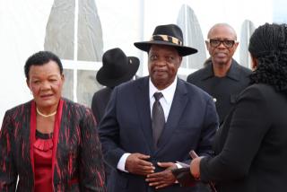 WINDHOEK, 07 February 2026 - Utoni Nujoma pictured during the Remembrance Ceremony held in honour of the late Presidents Sam Nujoma and Hage Geingob. (Photo by: Ali Negumbo) NAMPA