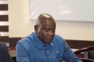 OSHAKATI 10 February 2026 - The Constituency councilor of Uukwiyuushona, Andreas Amundjindi. (photo by Ester Hakaala) NAMPA 