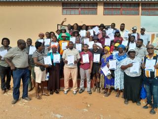 OUTJO, 12 February 2026- The Agribank of Namibia offered free training to local farmers in Outjo. (Photo: Dalene Kooper) NAMPA 