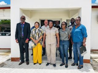 NKURENKURU, 13 February 2026- The Governor of Kavango West Verna Sinimbo on Friday received a courtesy visit from the Deputy Minister of Agriculture, Fisheries, Water and Land Reform Ruth Masake.

(Photo: Lylie Joel)
NAMPA