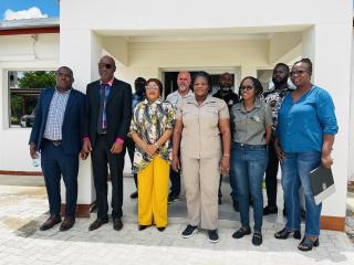 NKURENKURU , 13 February 2026- The Governor of Kavango West Verna Sinimbo on Friday received a courtesy visit from the Deputy Minister of Agriculture, Fisheries, Water and Land Reform Ruth Masake. (Photo: Lylie Joel) NAMPA