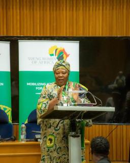 Windhoek, 16 February- Eunice Ipinge. (Photo by Eba Kandovazu). NAMPA