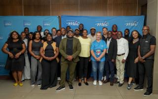 WINDHOEK, 17 February 2026 -Representatives from MTC’s events, communication, marketing, and sponsorship departments at the MTC workshop for beneficiaries. (Photo: Contributed) 
