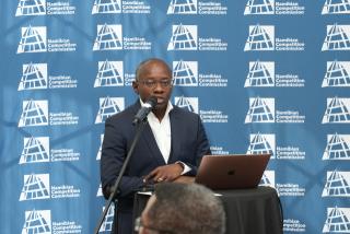 WINDHOEK, 18 February 2026 - Jean-Blaise Ollomo, Managing Director of Nasan Energies. (Photo contributed) NAMPA 