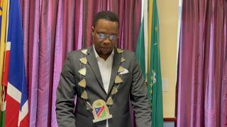 OMUTHIYA 18 February 2026- Omuthiya mayor Wilbard Anyemba.

(Photo: Max Henrich) NAMPA