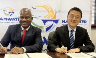 WINDHOEK, 17 February 2026 - Seventy per cent of the Erongo Sunam Desalination Project Joint Venture belongs to Swakop Uranium following a joint briefing held on Tuesday. 
The partnership with NamWater establishes a venture to develop a desalination plant in the Erongo Region.
(Photo contributed) NAMPA 