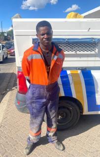 Windhoek, 25 February- Moses Moses, a suspect accused of multiple copper cable thefts (Photo contributed). NAMPA