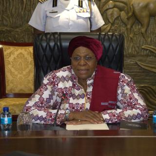 WINDHOEK, 25 February 2026 - President Netumbo Nandi-Ndaitwah pictured during a meeting with PDM leadership at State House. (Photo: Andreas Thomas) NAMPA