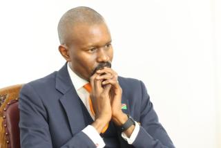 Windhoek, 26 February - Commissioner of the Namibia Revenue Agency, Sam Shivute at the tabling of the 2026/27 Appropriation Bill. (Photo by Eba Kandovazu). NAMPA