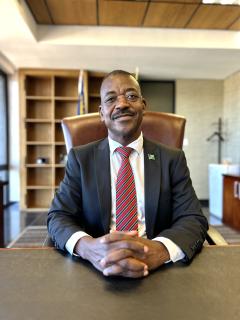 Windhoek, 02 March 2026- Executive Director in the Ministry of Home Affairs, Immigration,Safety and Security, Nghidinua Daniel. (Photo by Eba Kandovazu)NAMPA