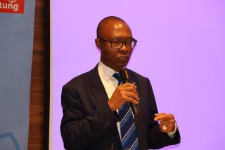 WINDHOEK, 03 March 2026 - Chairperson of the Parliamentary Standing Committee on Economy and Industry, Public Administration and Planning Iipumbu Shiimi (Photo: Andreas Thomas) NAMPA
