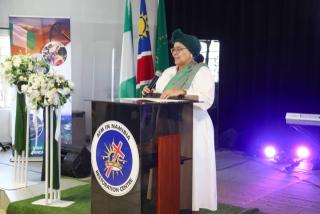 WINDHOEK, 07 March 2026 - Vice President Lucia Witbooi during her address at Women’s World Day of Prayer (Photo: Contributed)