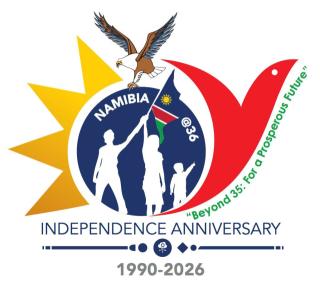 OSHAKATI, 10 March 2025- National Independence Celebration logo for 2026. (photo: contributed) 