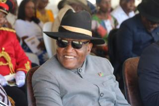 OSHAKATI, 21 March 2026- The Right Honourable prime Minister Elijah Ngurare during the Independence celebrations at the Oshakati Independence stadium. (Photo: Contributed) 