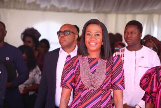 OSHAKATI, 21 March 2026 - Ohangwena regional governor Kadiva Hamutumwa pictured during the 36th independence day celebration at Helao Nafidi on Saturday. (Photo: contributed) 