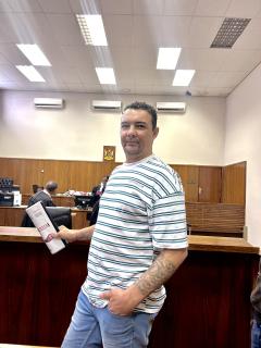 WINDHOEK, 24 March 2026 - Murder suspect Wentzel Maasdorp pictured in the Windhoek High Court. (Photo by: Eba Kandovazu) NAMPA