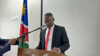 OMUTHIYA, 24 March 2026- Oshikoto regional council Chairperson Sacky Nangula.

(Photo: Max Henrich) NAMPA