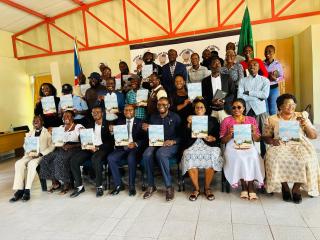 OSHAKATI, 26 March 2026- The Okongo Village Council stakeholders during the official launch of the Okongo Village council five year strategic plan (photo: contributed). 