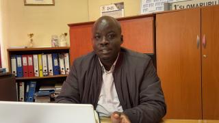 OMARURU, 20 March 2026 - Chief Executive Officer of the Omaruru Municipality Valentinus Sindongo. (Photo by: Isabel Bento) NAMPA