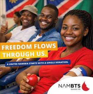 WINDHOEK, 30 March 2026 -  Blood Transfusion Service of Namibia (NamBTS). (Photo: Contributed) 