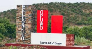 OPUWO, 03 April 2026- The welcome sign of Opuwo Town. (Photo: Contributed) NAMPA 